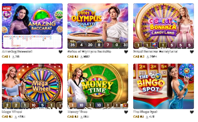 Yukon Gold Game Shows