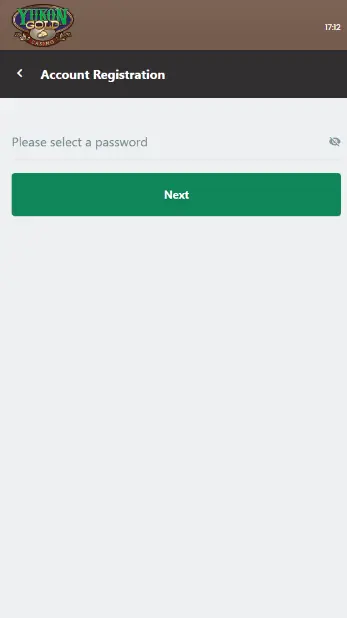 Step 3 - Select a password